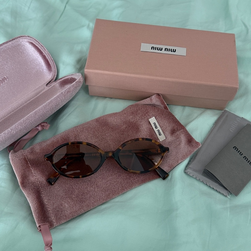 Miu Miu Brown Sunglasses - brand new